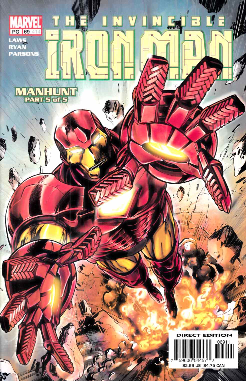 Iron Man #69 Very Fine (8.0) [Marvel Comic] LARGE