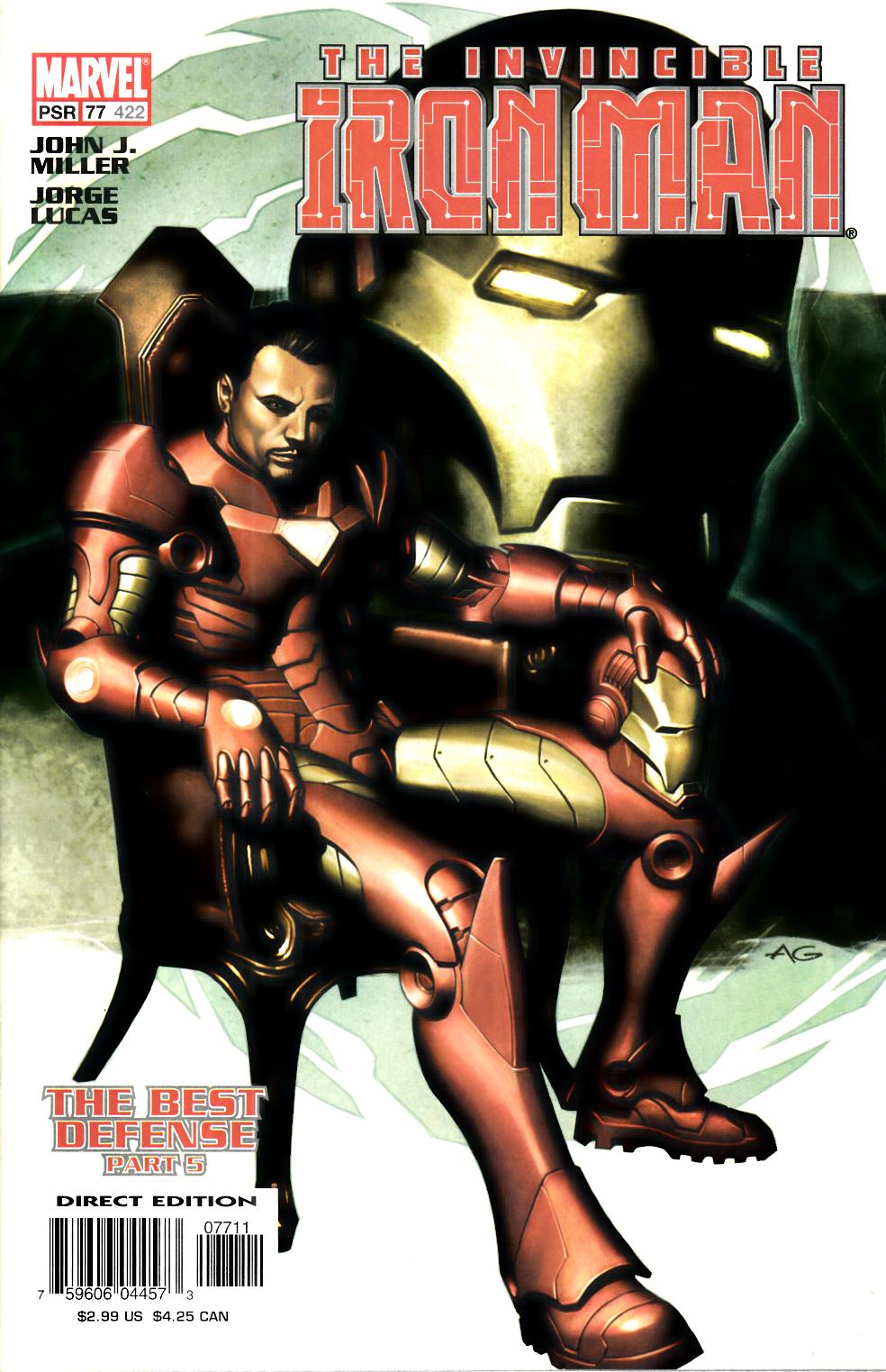 Iron Man #77 Very Fine (8.0) [Marvel Comic] THUMBNAIL