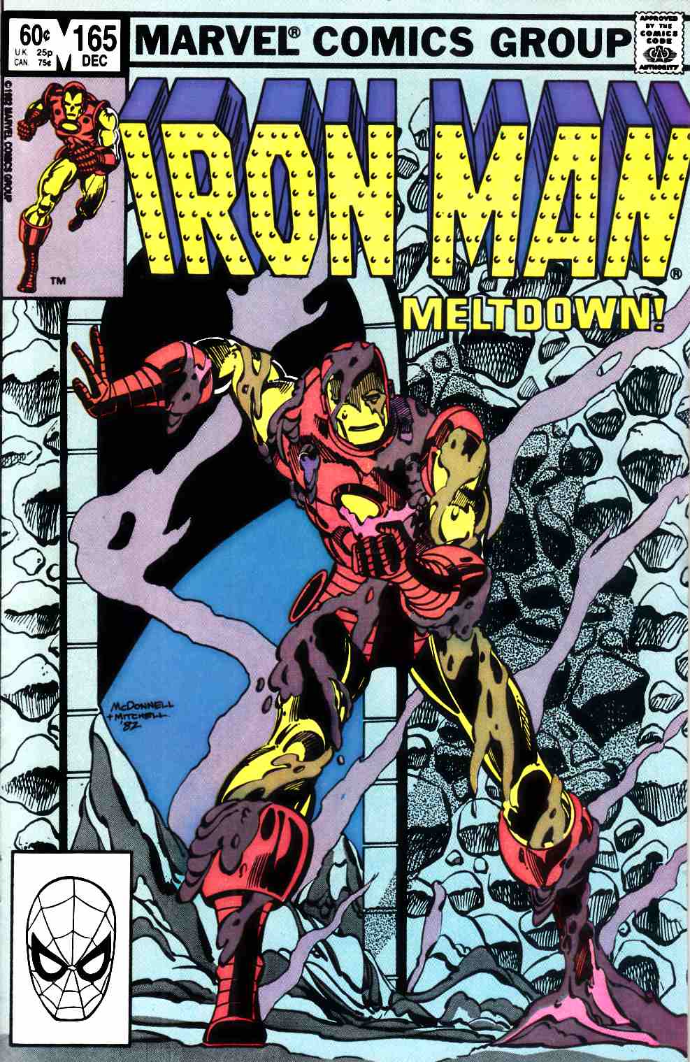 Iron Man #165 Fine (6.0) [Marvel Comic] LARGE