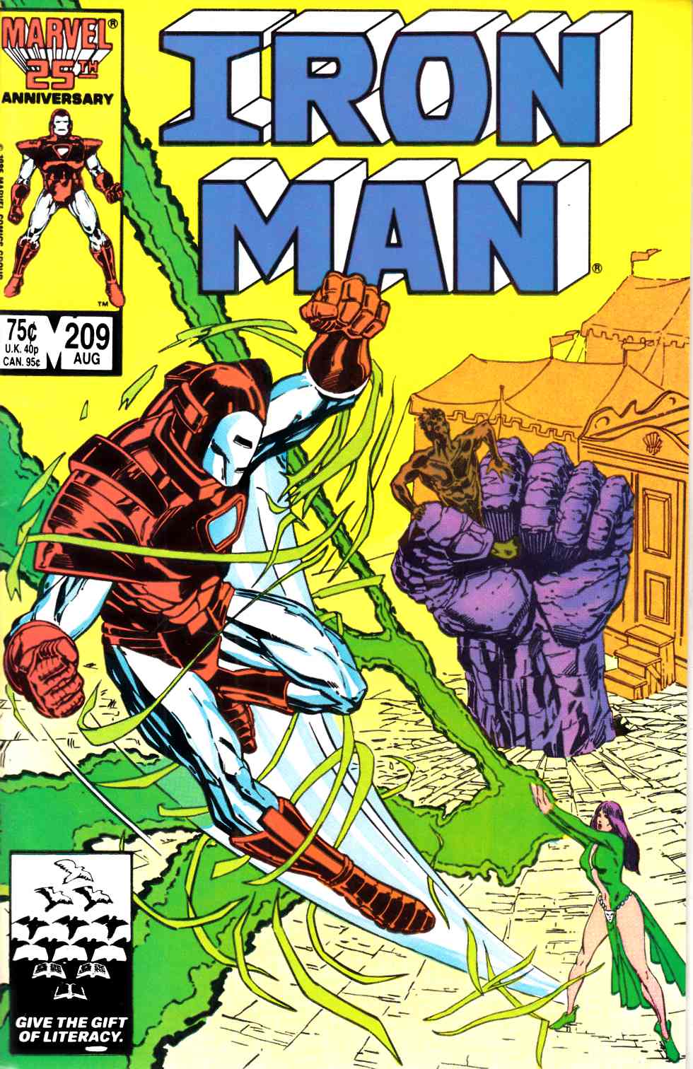Iron Man #209 Fine (6.0) [Marvel Comic] THUMBNAIL
