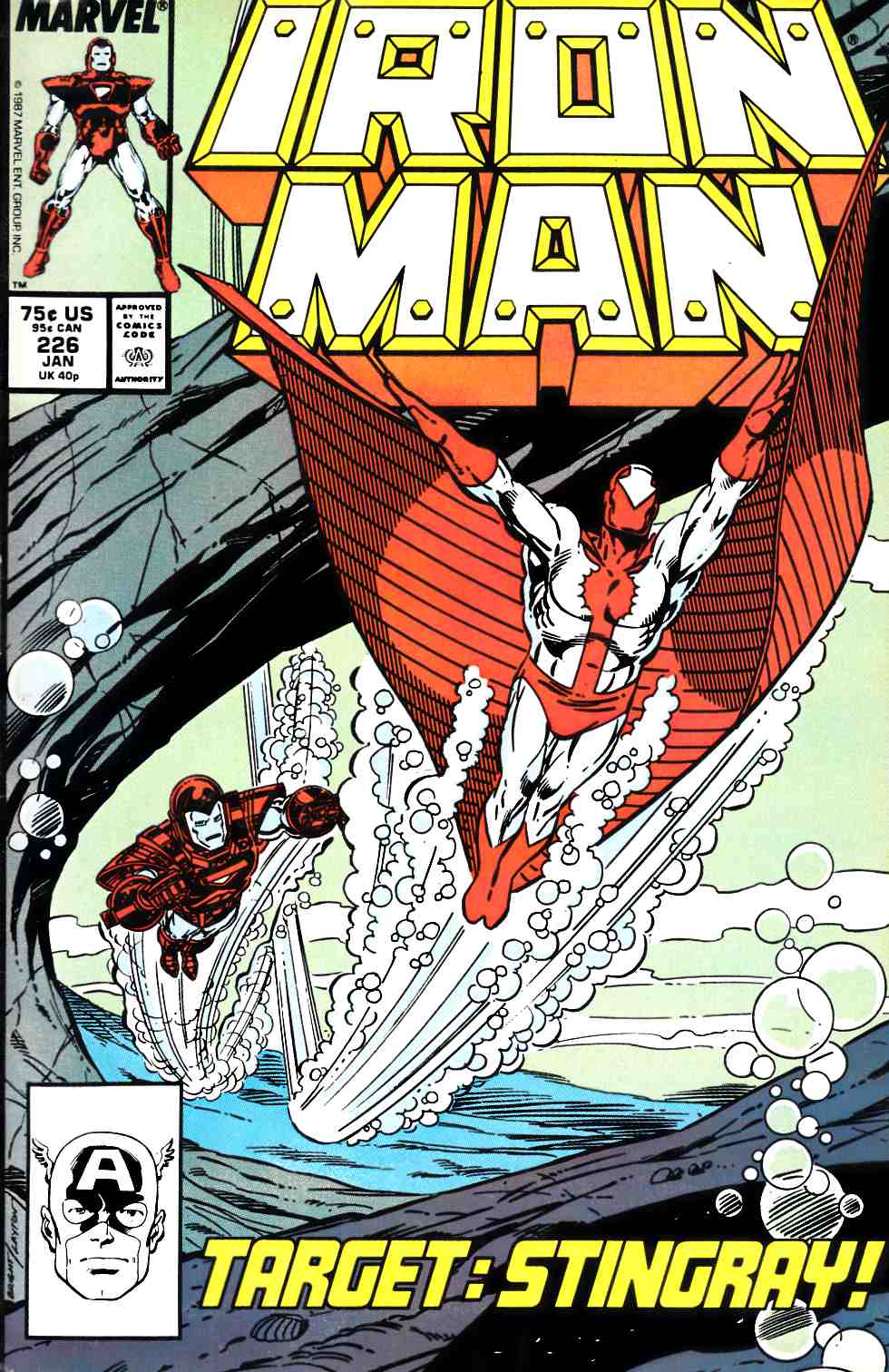 Iron Man #226 Fine (6.0) [Marvel Comic] THUMBNAIL