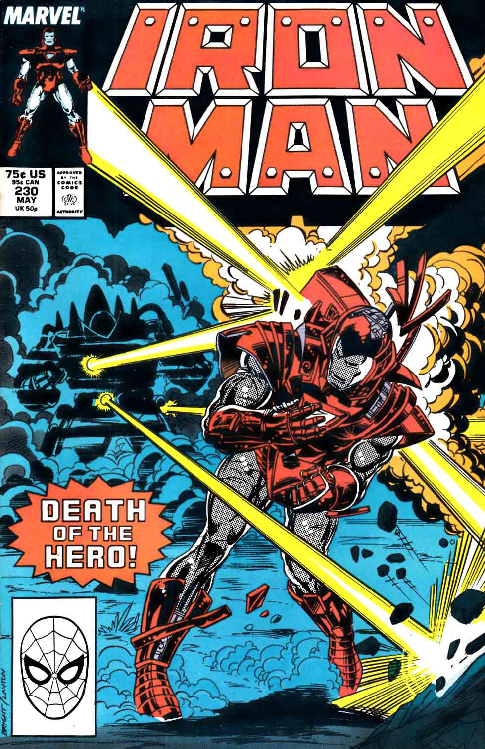 Iron Man #230 Very Fine (8.0) [Marvel Comic] THUMBNAIL