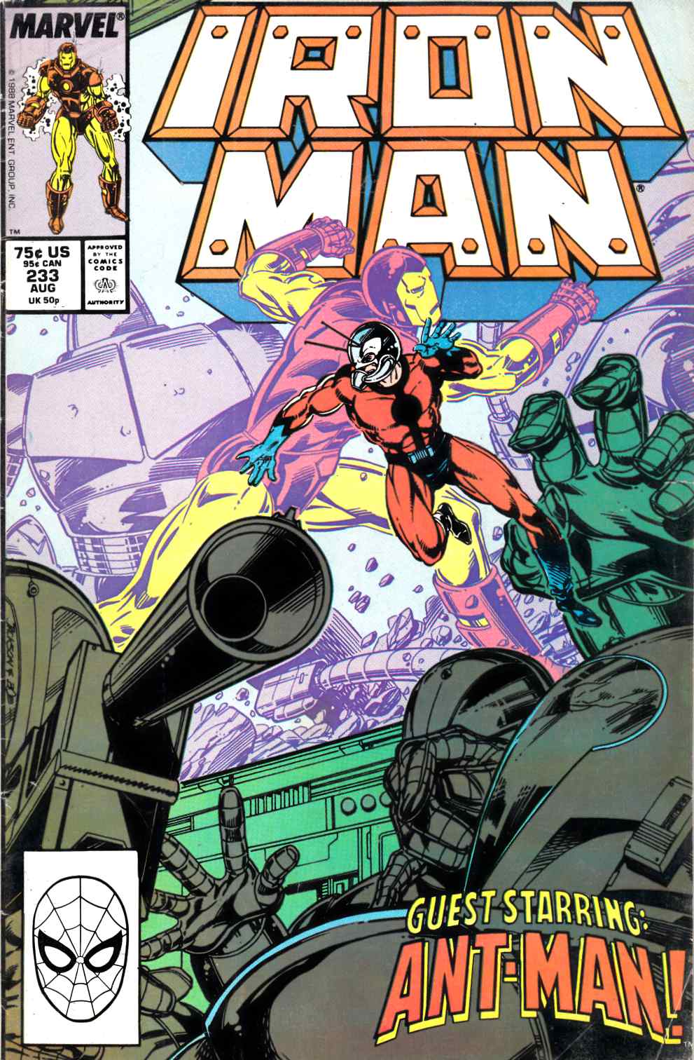 Iron Man #233 Very Good (4.0) [Marvel Comic] THUMBNAIL