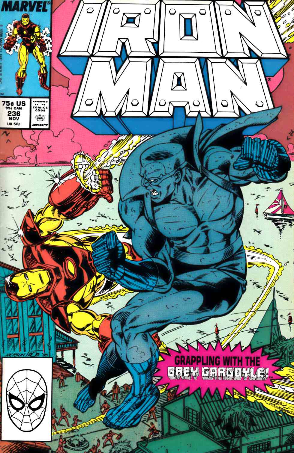 Iron Man #236 Fine (6.0) [Marvel Comic] THUMBNAIL