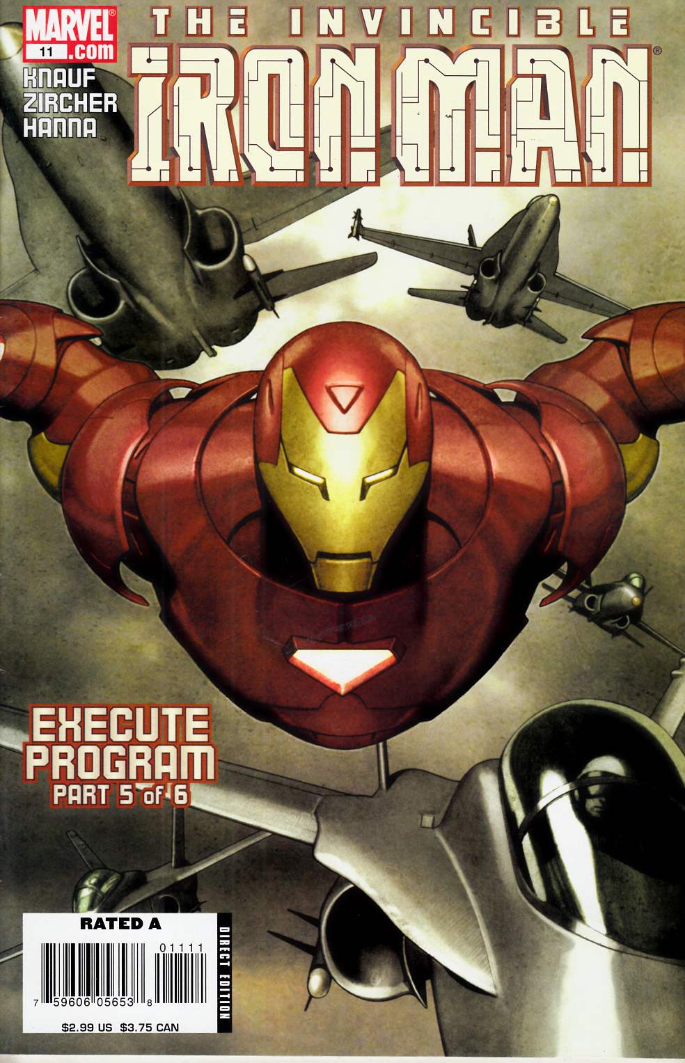 Iron Man #11 Very Fine (8.0) [Marvel Comic] THUMBNAIL