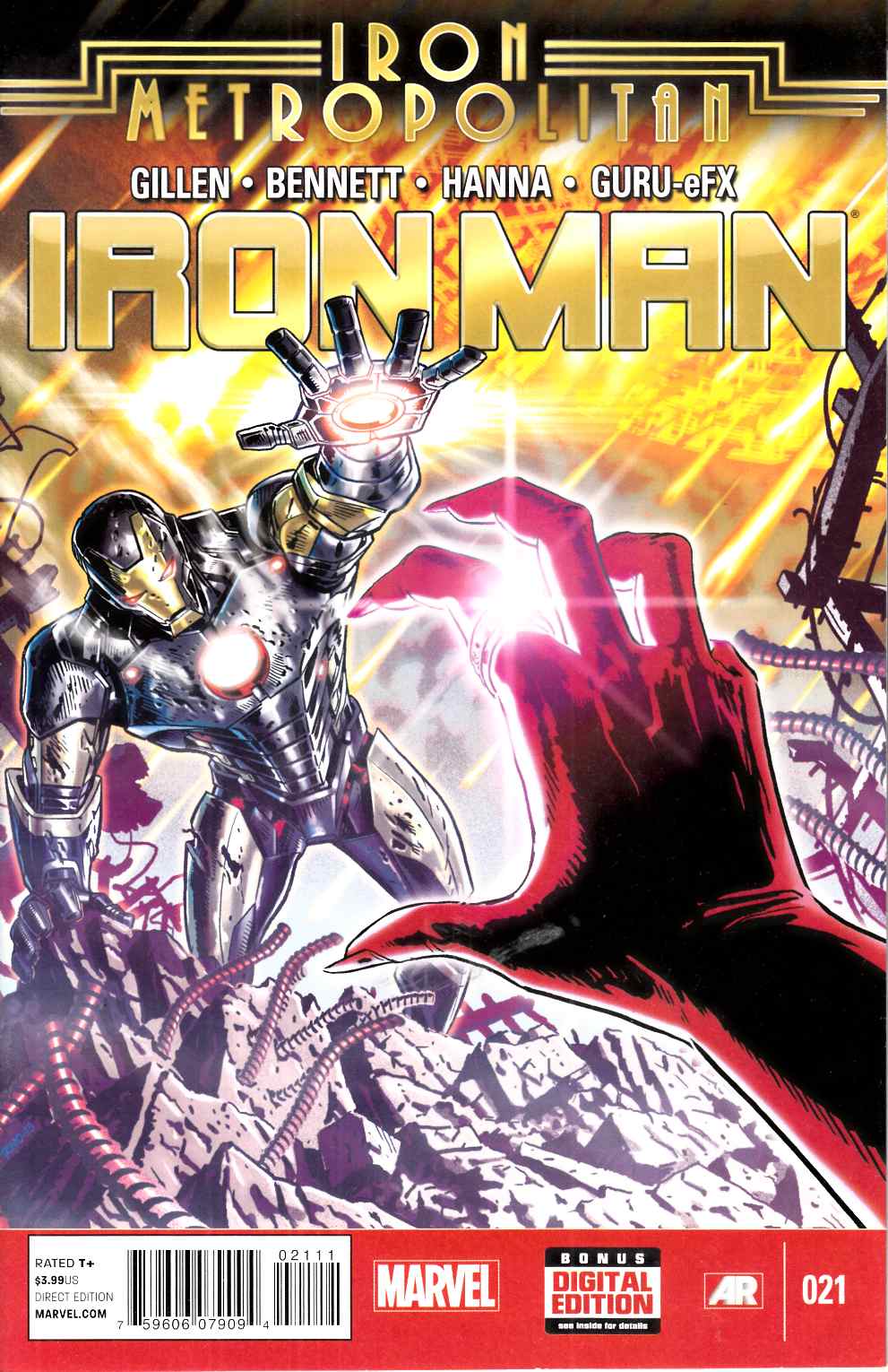 Iron Man #21 Near Mint (9.4) [Marvel Comic] THUMBNAIL