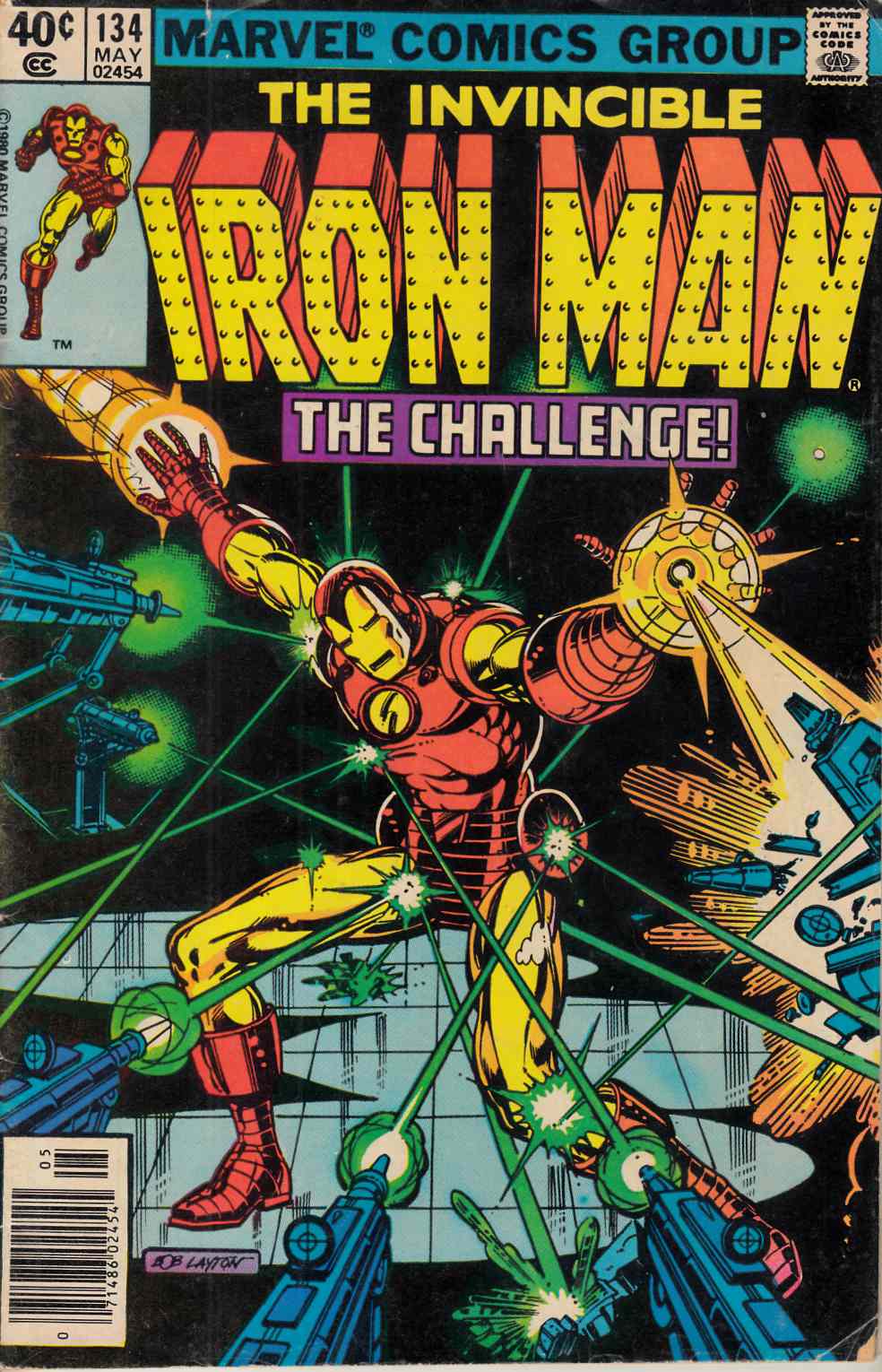 Iron Man #134 Mark Jewelers Variant Very Good (4.0) [Marvel Comic] THUMBNAIL