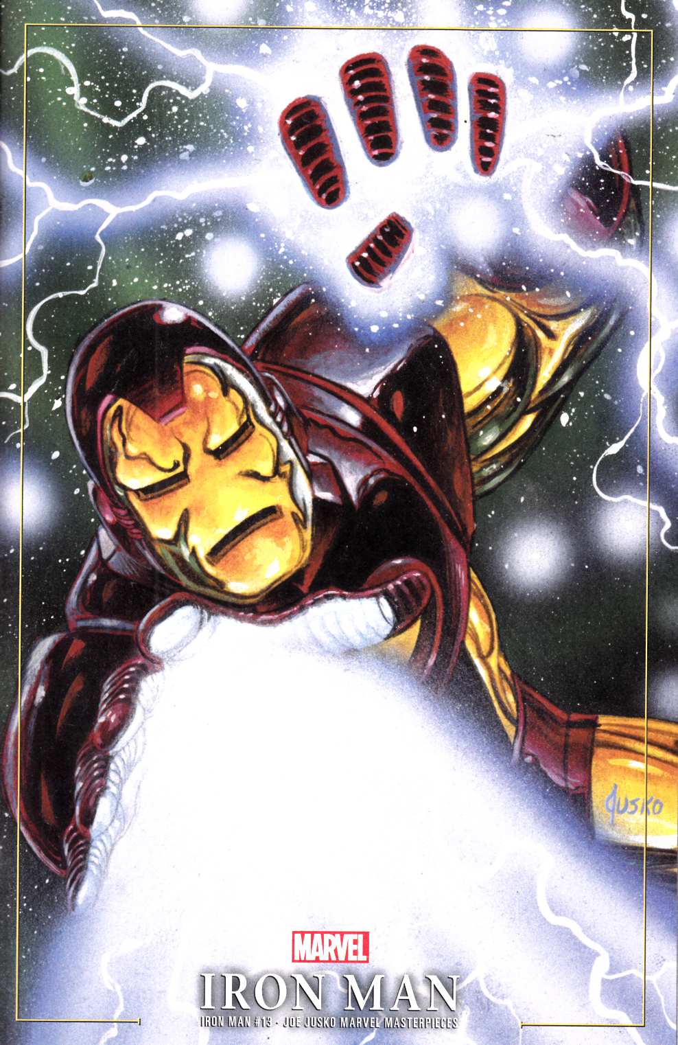 Iron Man #13 Jusko Variant Cover Very Fine (8.0) [Marvel Comic] LARGE