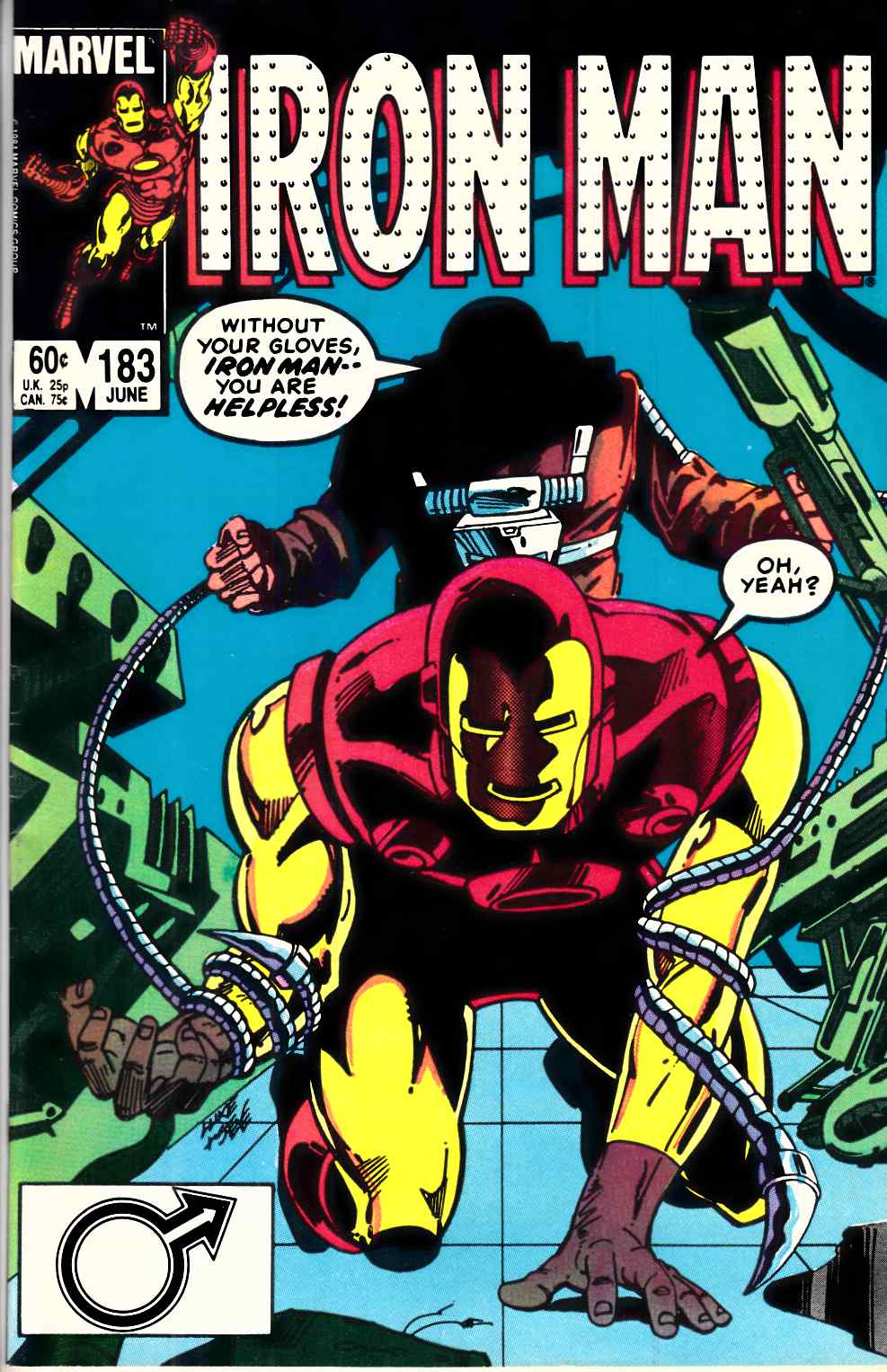 Iron Man #183 Fine (6.0) [Marvel Comic] LARGE