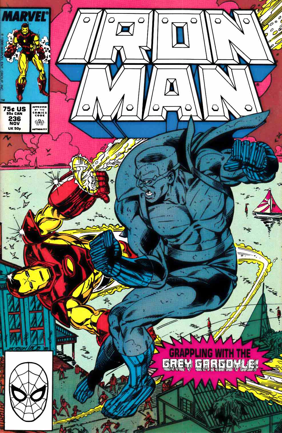 Iron Man #236 Very Fine (8.0) [Marvel Comic] THUMBNAIL