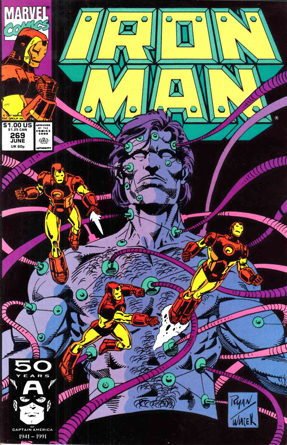 Iron Man #269 Fine (6.0) [Marvel Comic] LARGE
