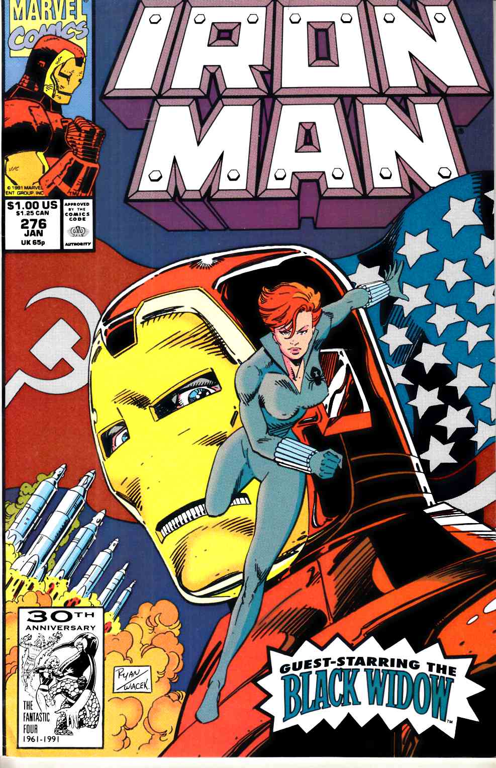 Iron Man #276 Fine (6.0) [Marvel Comic] THUMBNAIL