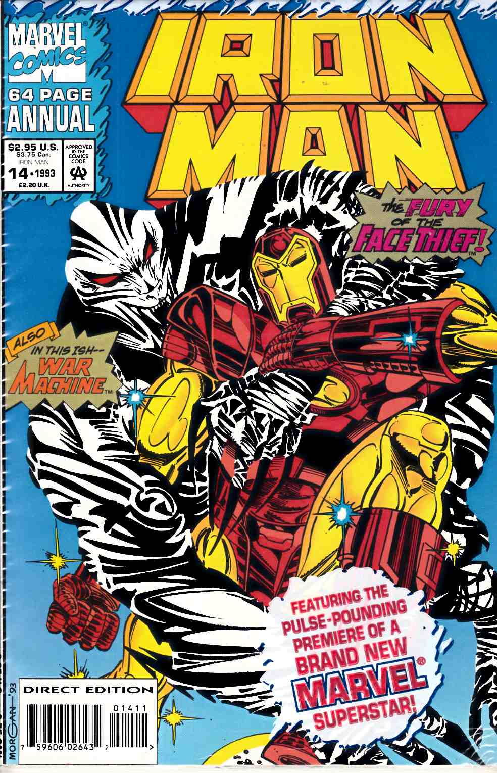 Iron Man Annual #14 Near Mint (9.4) [Marvel Comic] THUMBNAIL
