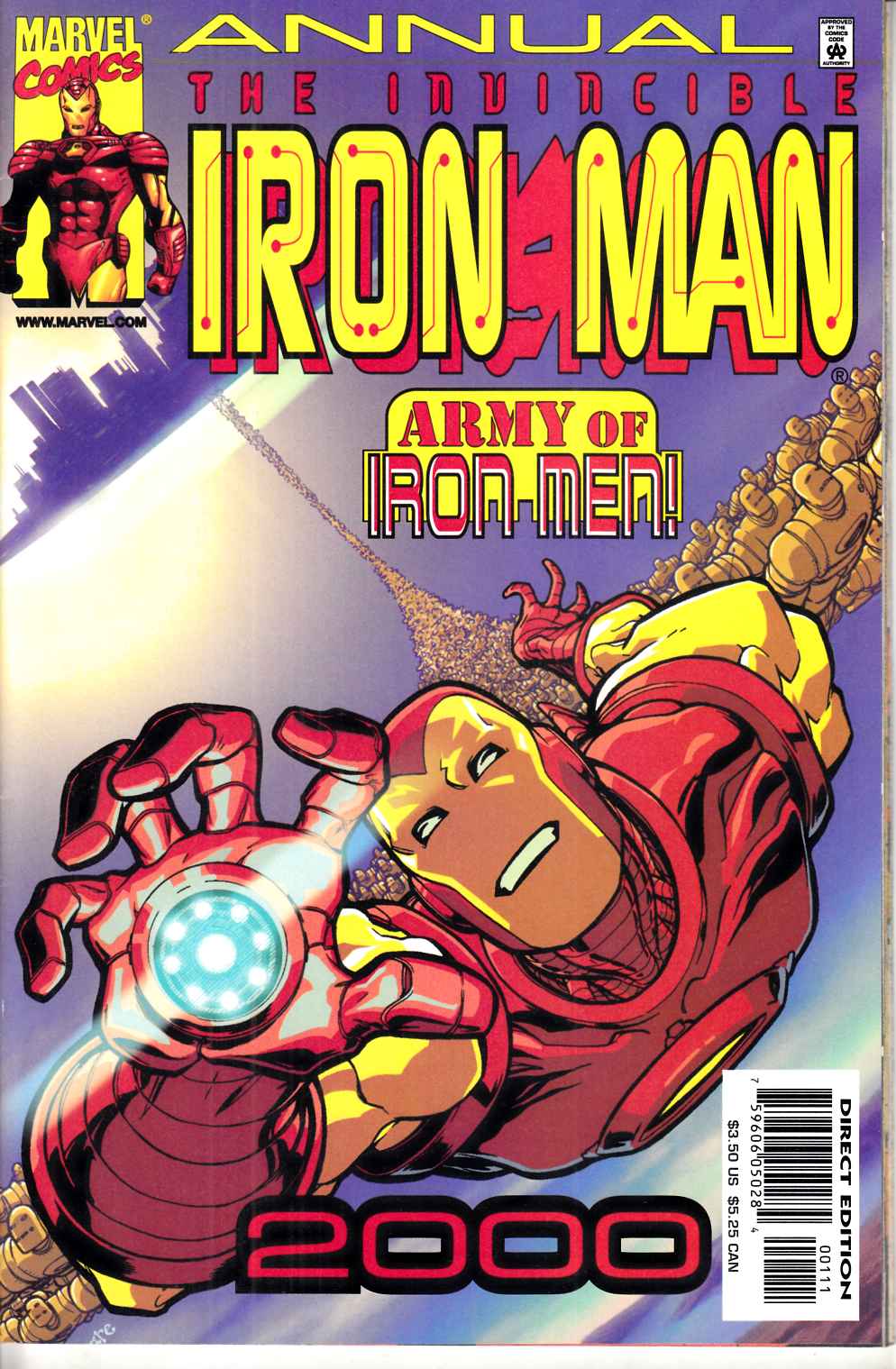 Iron Man Annual 2000 Near Mint (9.4) [Marvel Comic] THUMBNAIL