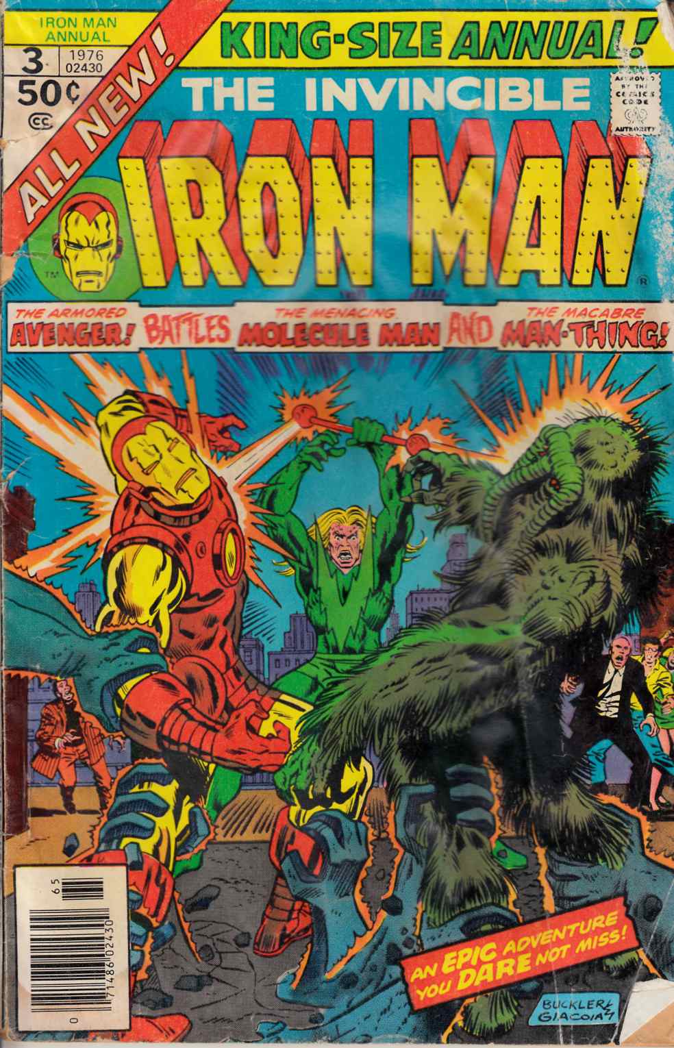 Iron Man Annual #3 Fair/Good (1.5) [Marvel Comic] THUMBNAIL