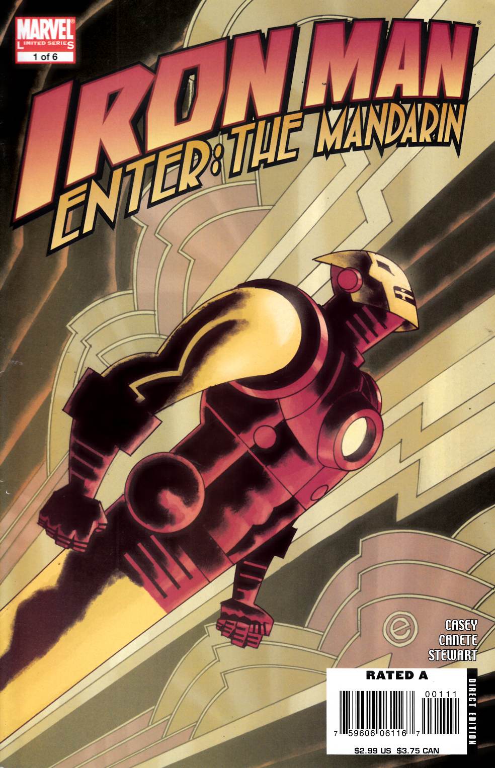 Iron Man Enter the Mandarin #1 Very Fine (8.0) [Marvel Comic] THUMBNAIL