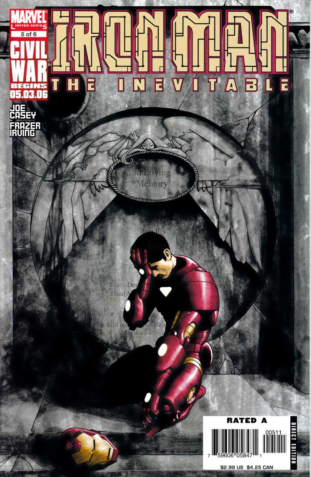 Iron Man The Inevitable #5 Near Mint (9.4) [Marvel Comic] THUMBNAIL