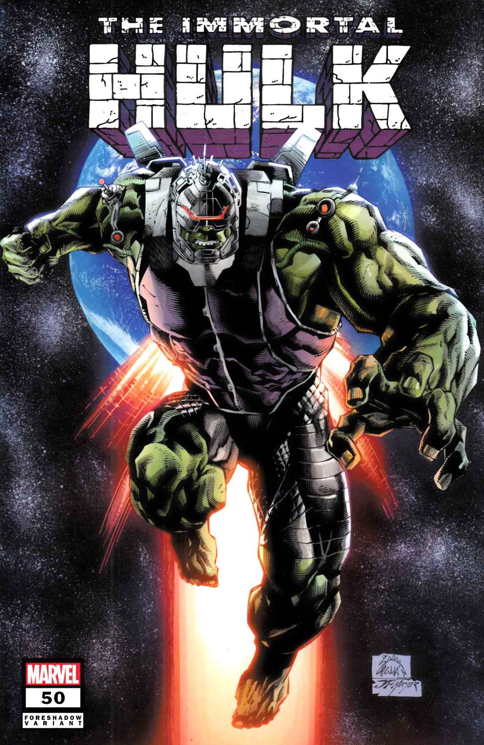 Immortal Hulk #50 Stegman Variant Cover Near Mint (9.4) [Marvel Comic] THUMBNAIL