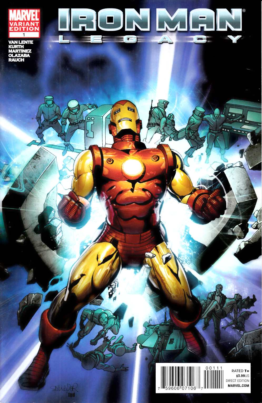 Iron Man Legacy #1 Cover B Very Fine (8.0) [Marvel Comic] LARGE