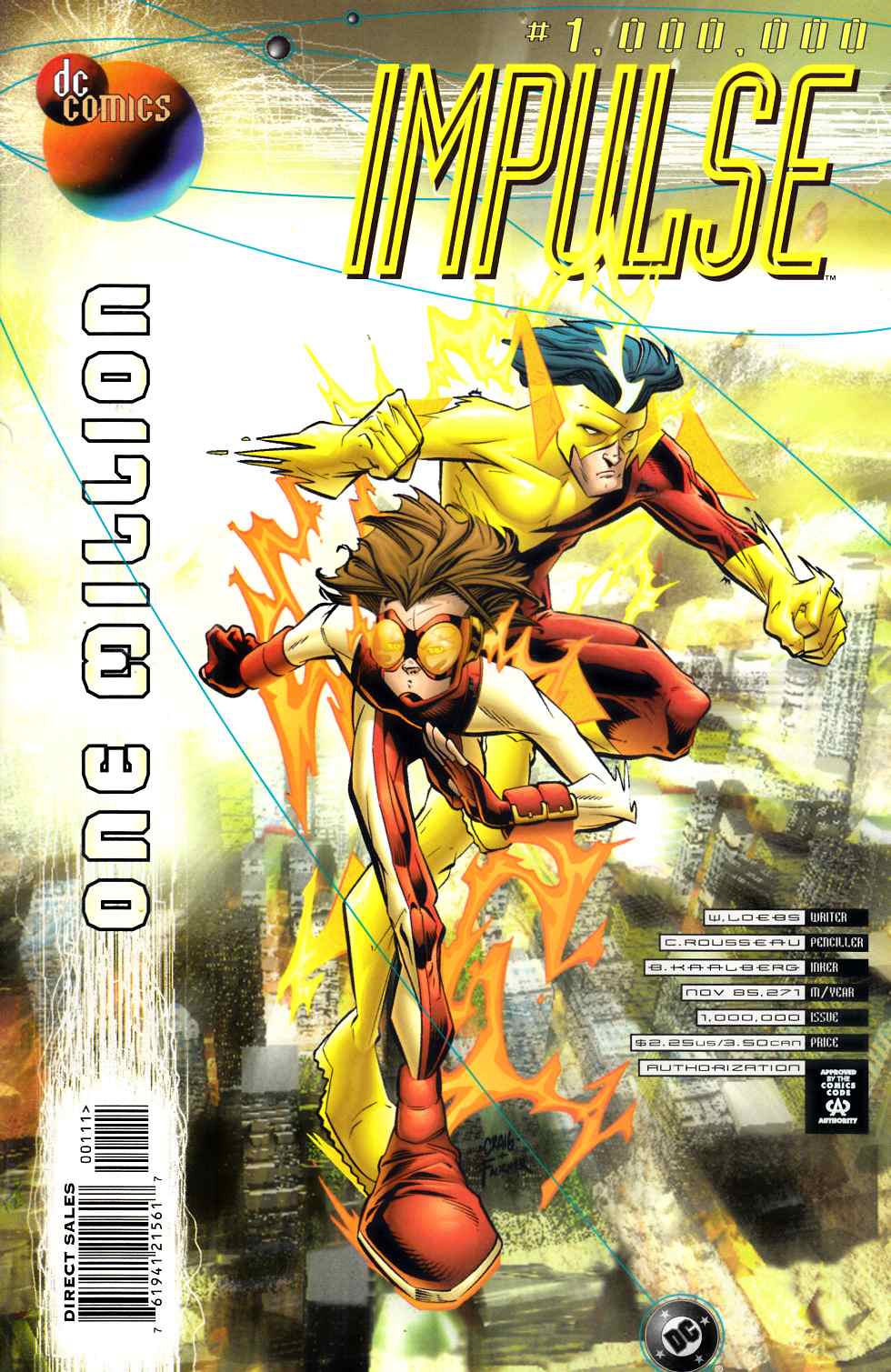 Impulse #One Million Very Fine (8.0) [DC Comic] LARGE