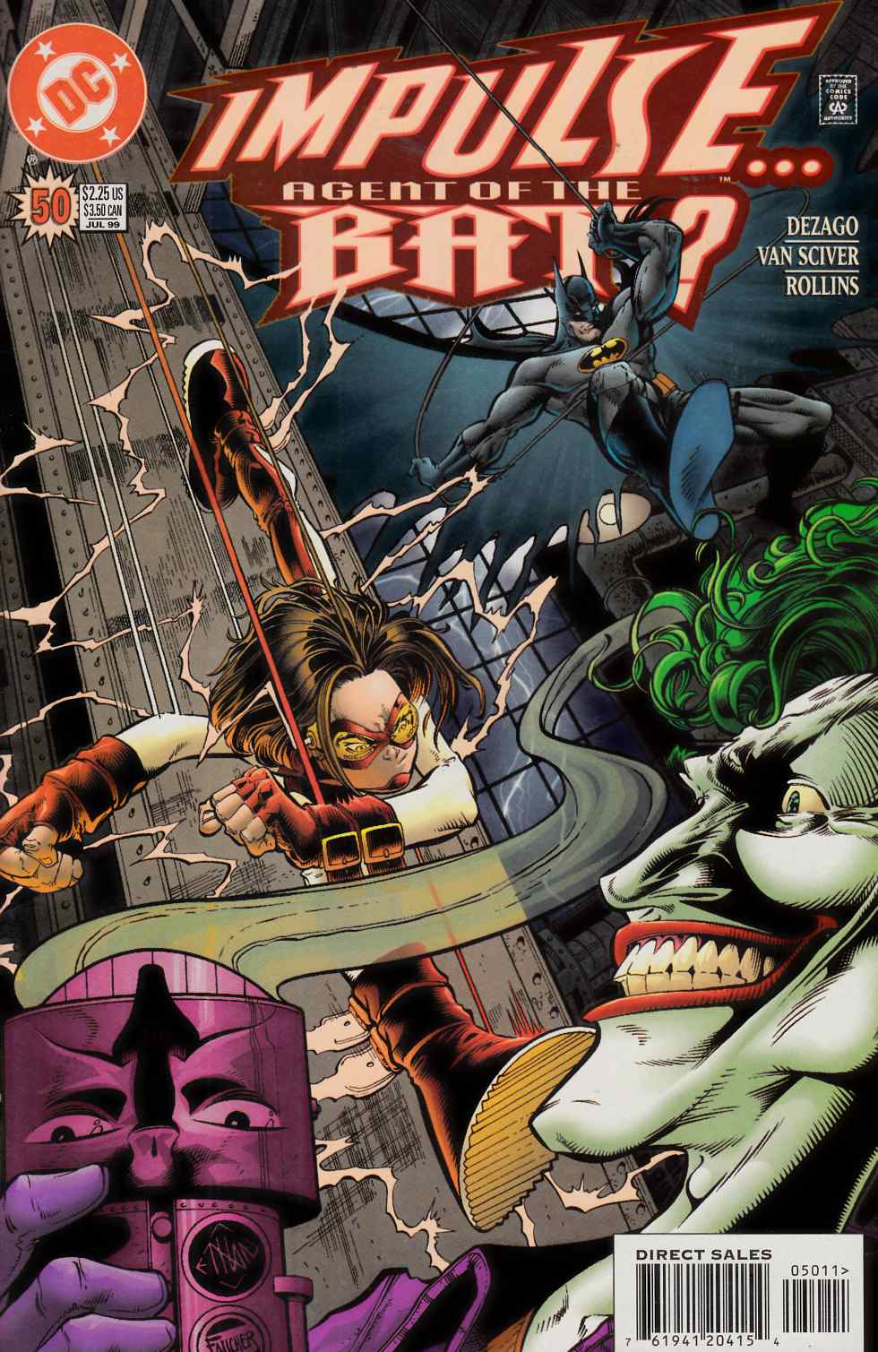 Impulse #50 Near Mint (9.4) [DC Comic] THUMBNAIL