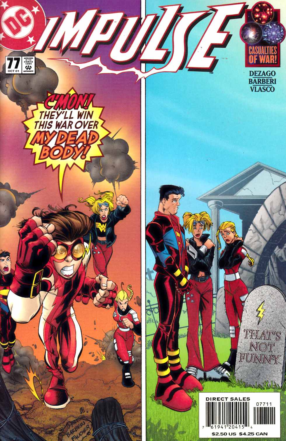 Impulse #77 Near Mint (9.4) [DC Comic] THUMBNAIL