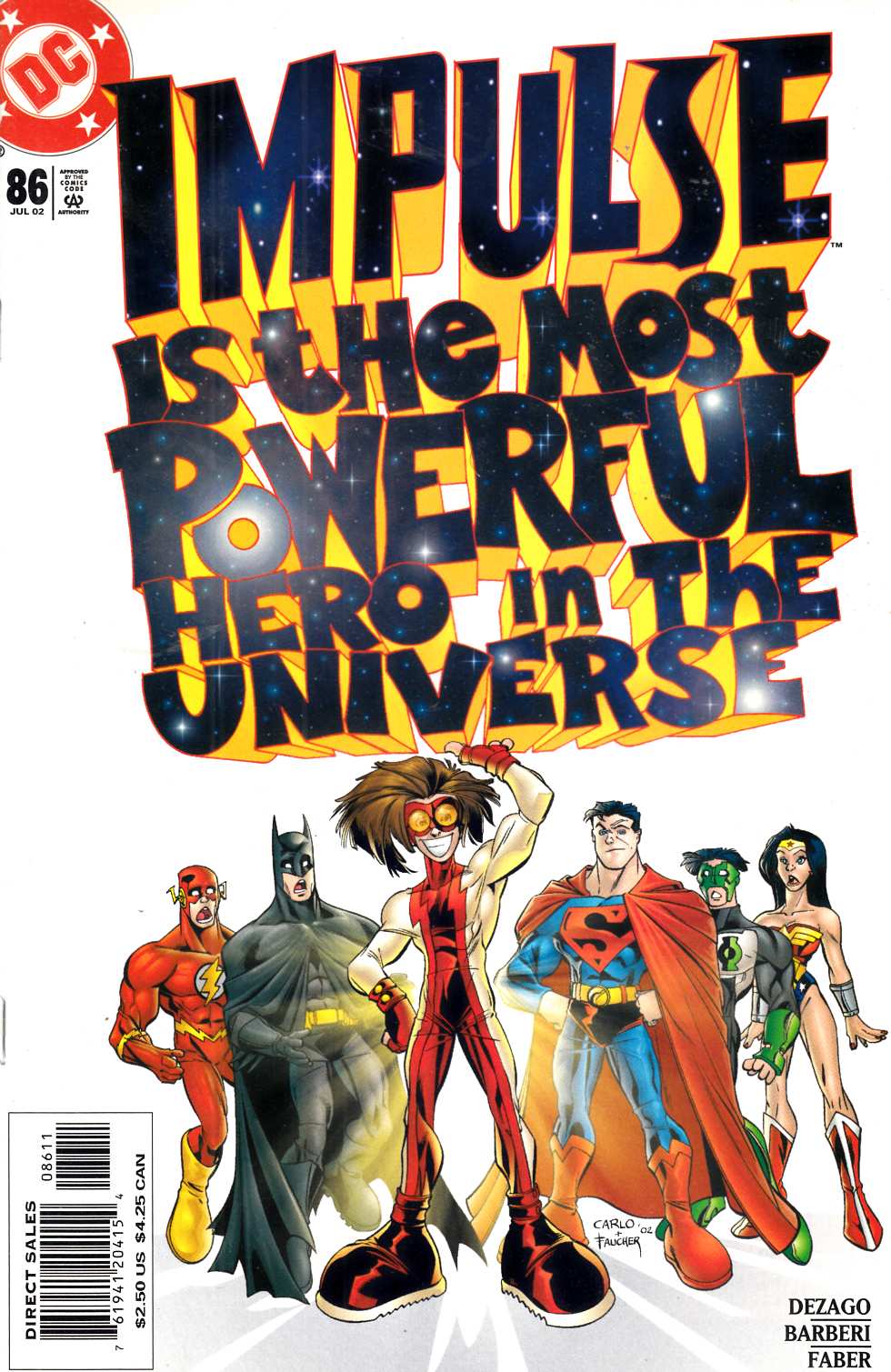 Impulse #86 Near Mint (9.4) [DC Comic] THUMBNAIL