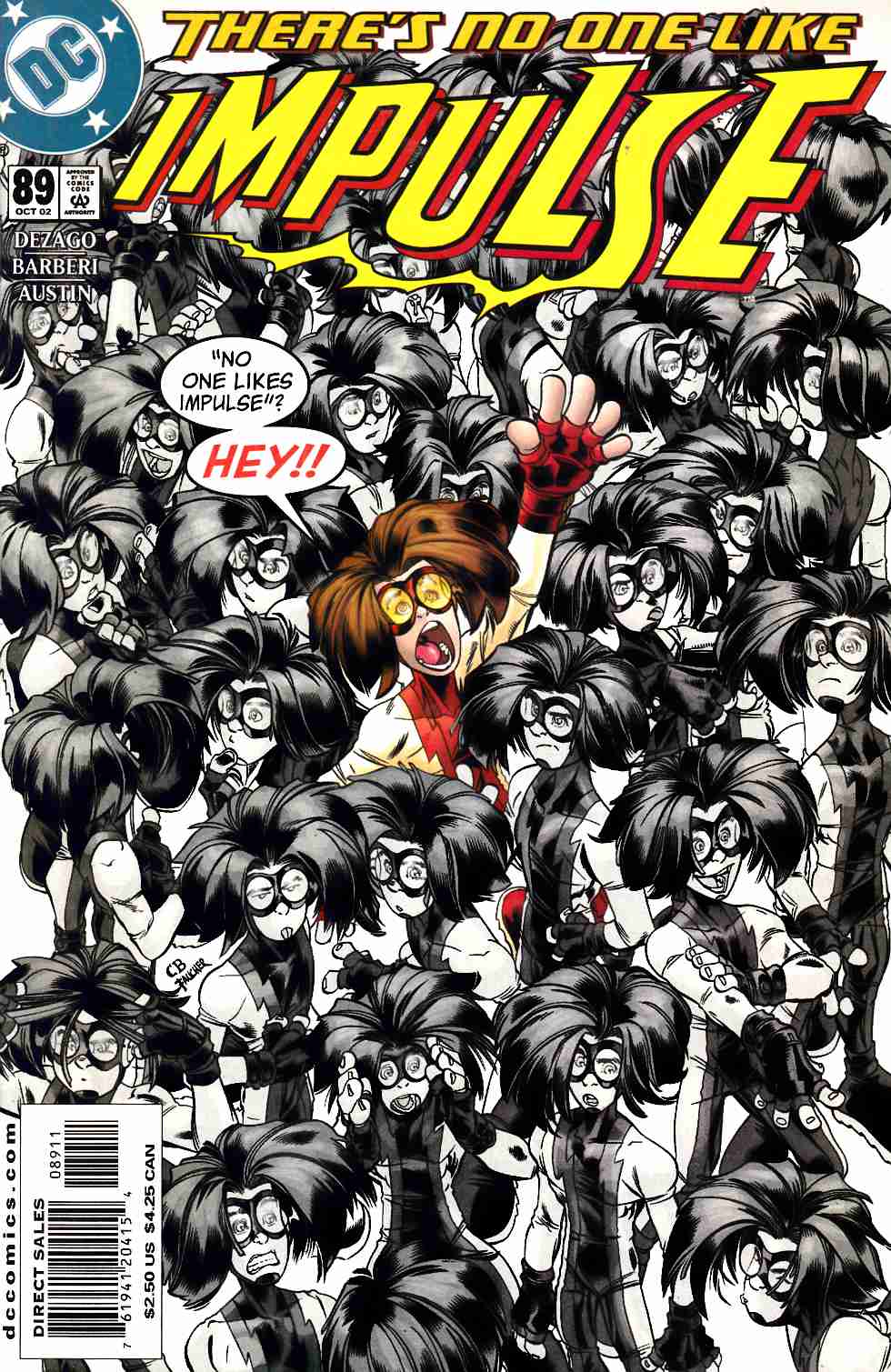 Impulse #89 Near Mint (9.4) [DC Comic] LARGE