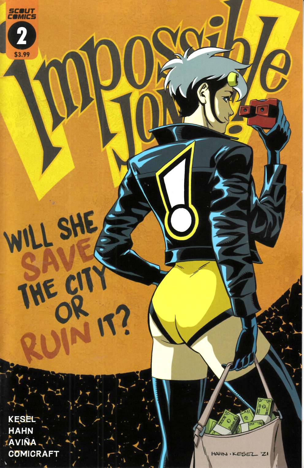 Impossible Jones #2 Near Mint (9.4) [Scout Comic] LARGE