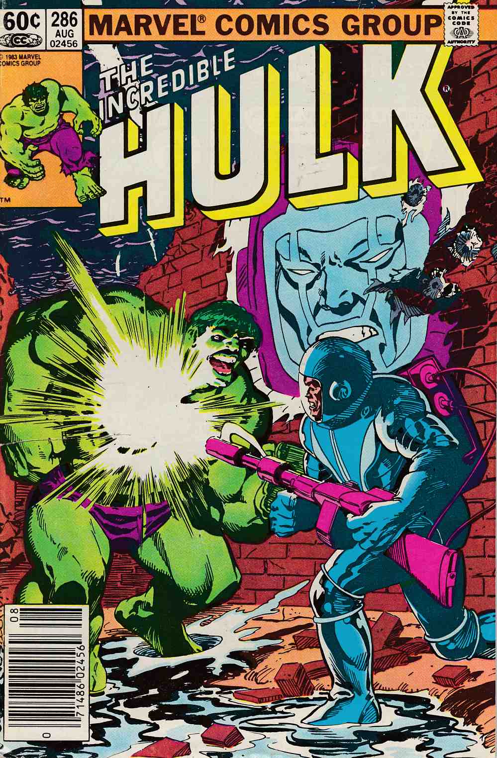 Incredible Hulk #286 Newsstand Edition Fine (6.0) [Marvel Comic] LARGE
