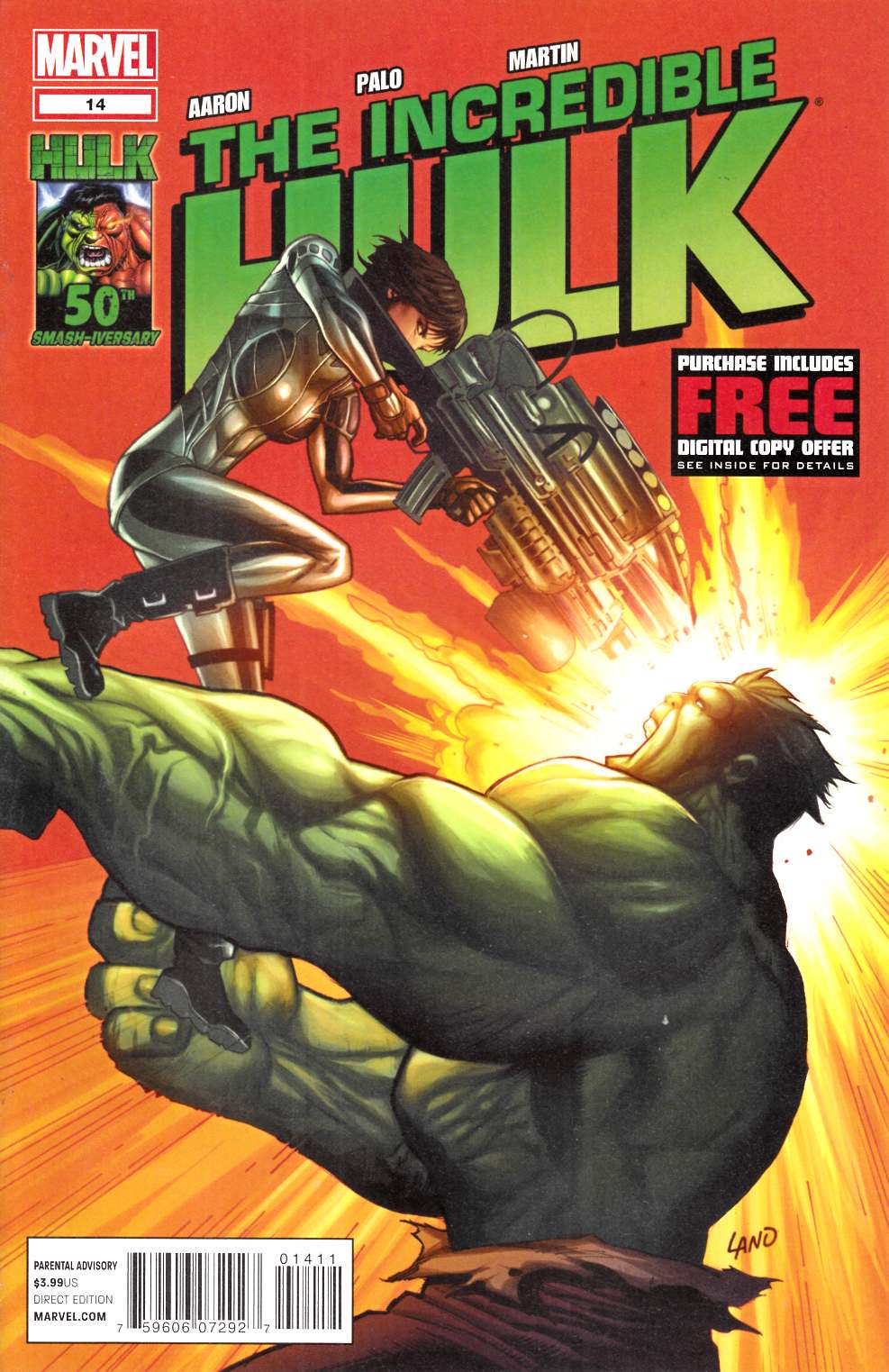 Incredible Hulk #14 Near Mint (9.4) [Marvel Comic] THUMBNAIL