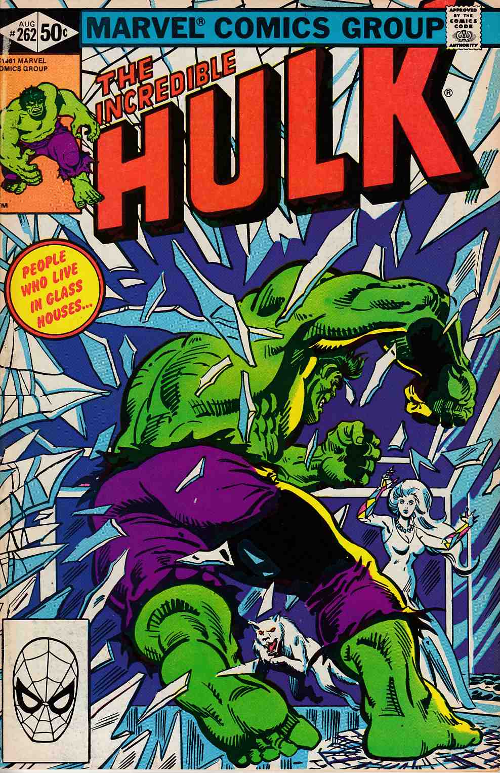 Incredible Hulk #262 Very Fine Minus (7.5) [Marvel Comic] THUMBNAIL