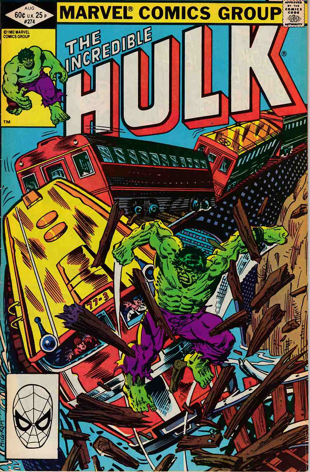 Incredible Hulk #274 Fine (6.0) [Marvel Comic] MAIN