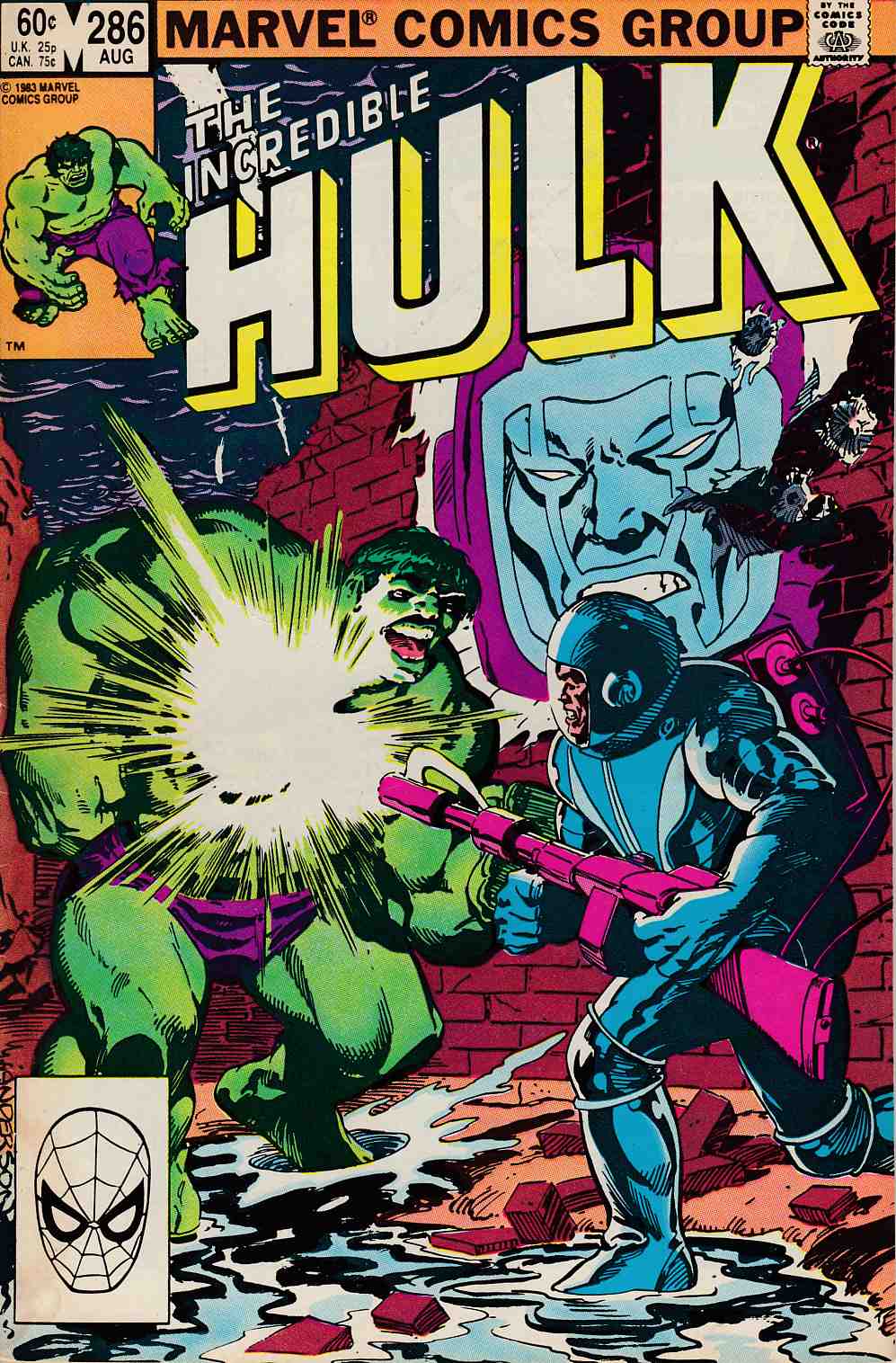 Incredible Hulk #286 Fine Minus (5.5) [Marvel Comic] LARGE