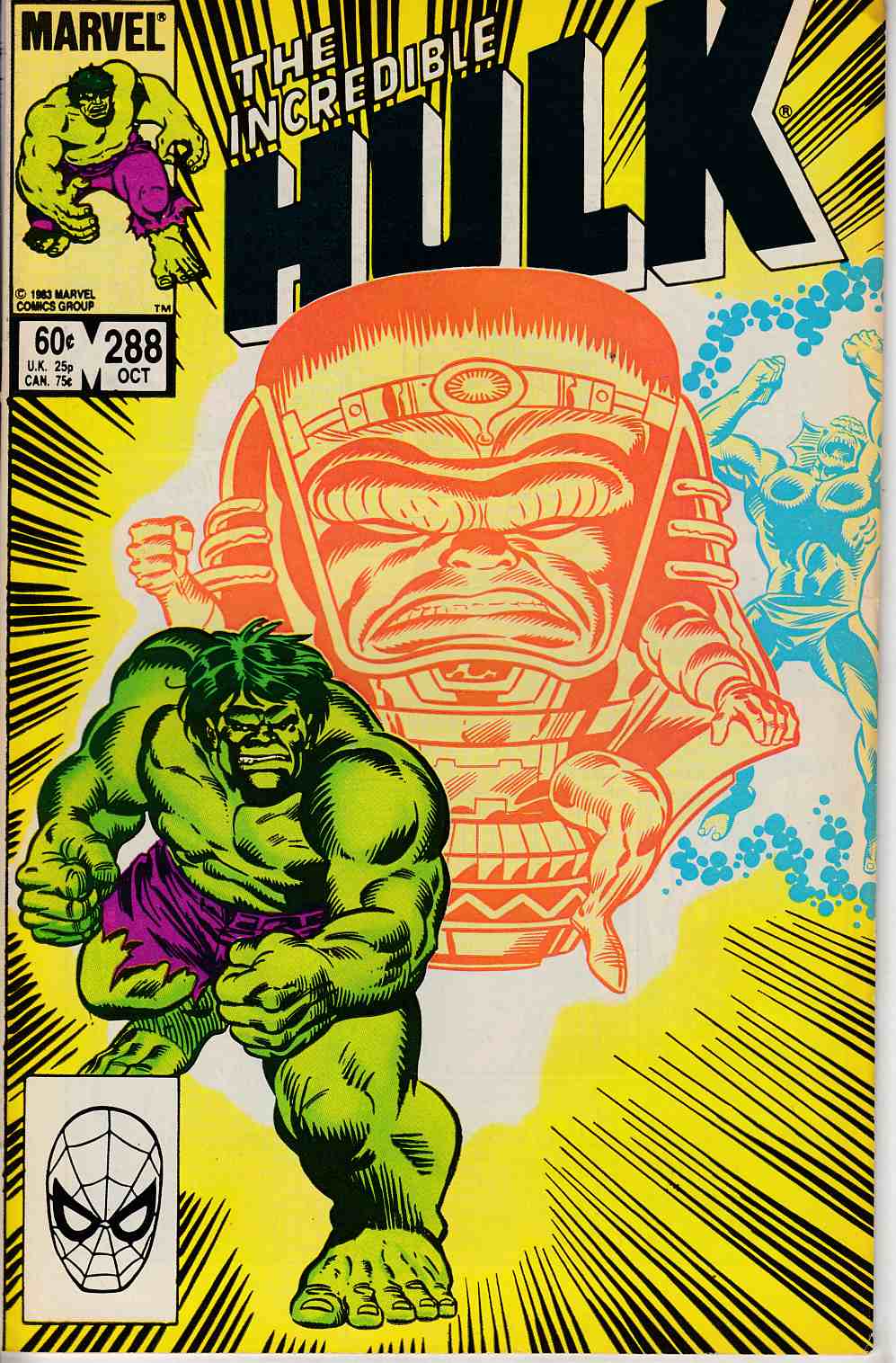 Incredible Hulk #288 Fine Minus (5.5) [Marvel Comic] LARGE