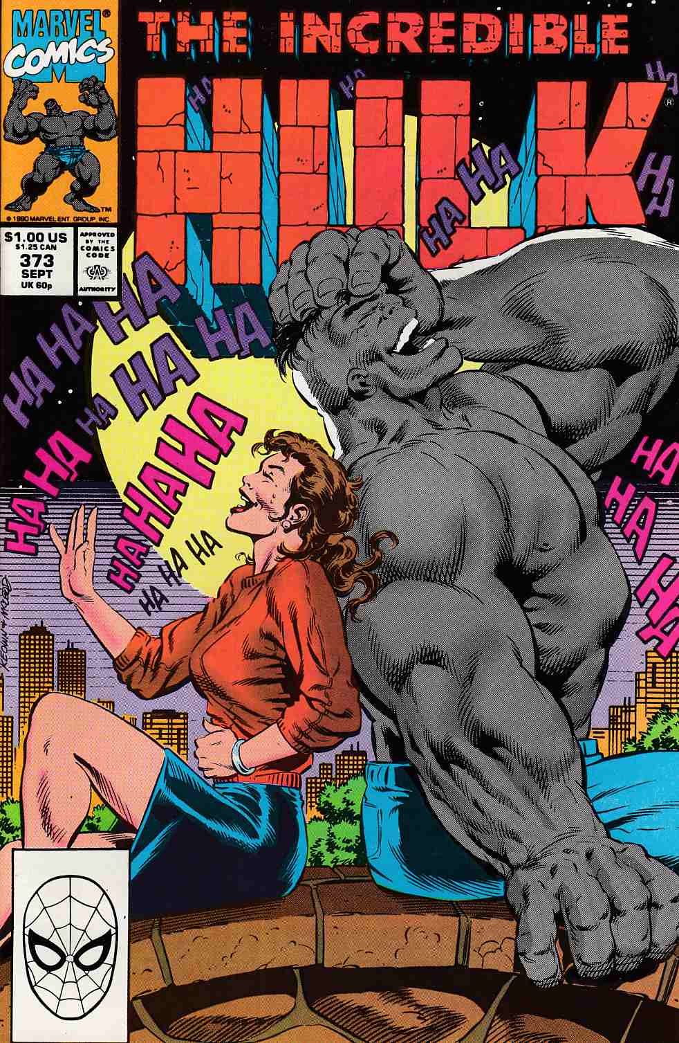 Incredible Hulk #373 Very Fine (8.0) [Marvel Comic] THUMBNAIL