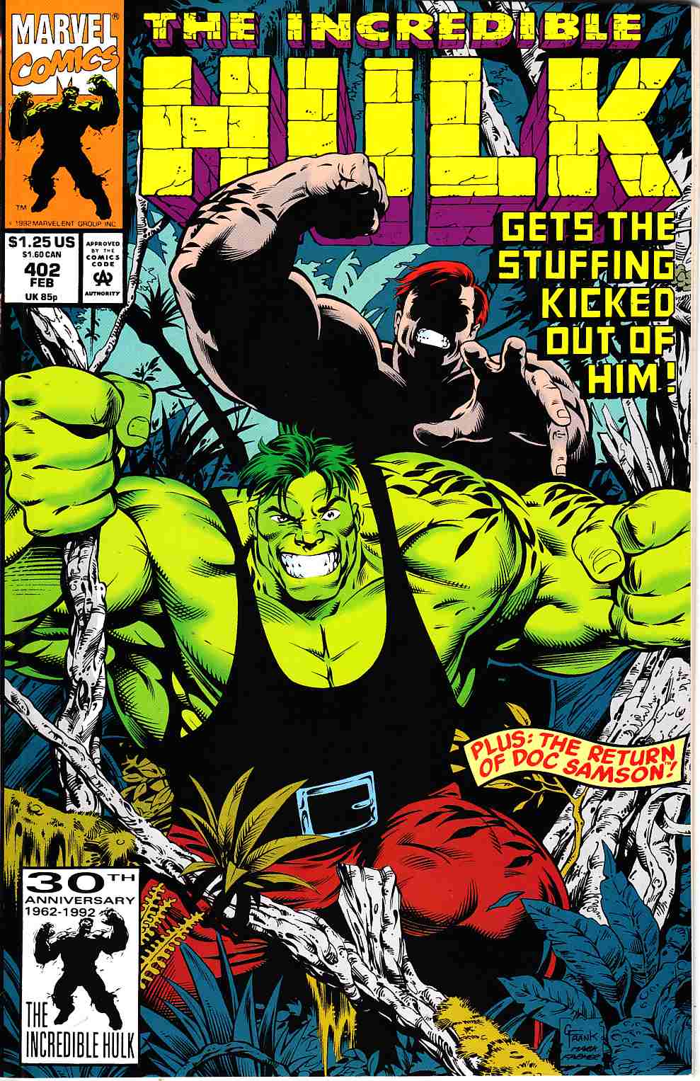 Incredible Hulk #402 Near Mint (9.4) [Marvel Comic] LARGE