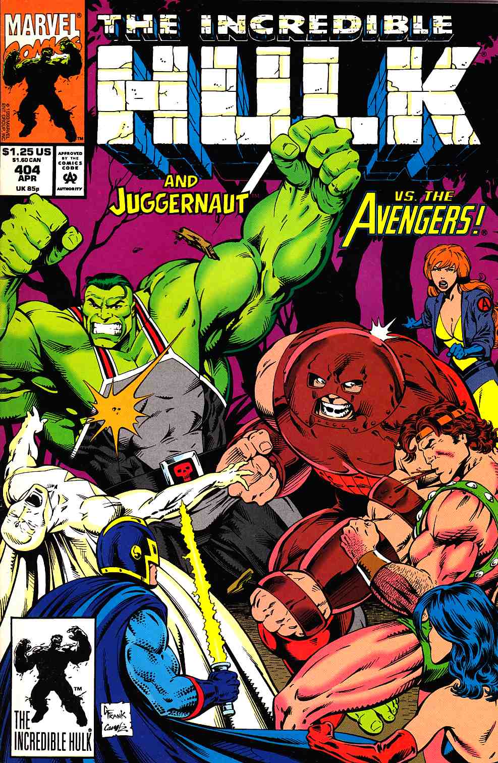 Incredible Hulk #404 Very Fine (8.0) [Marvel Comic] LARGE