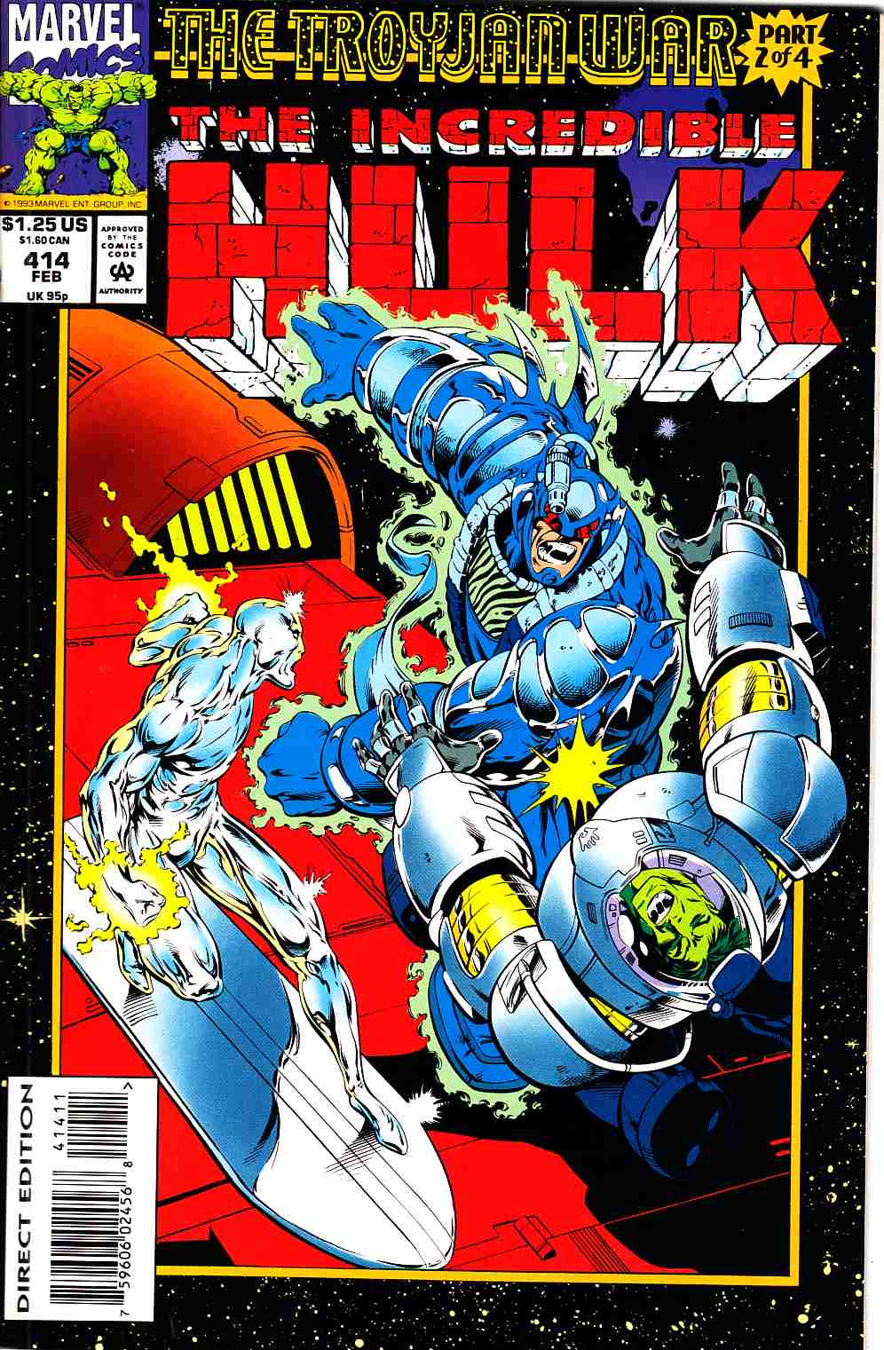 Incredible Hulk #414 Very Fine Minus (7.5) [Marvel Comic] LARGE