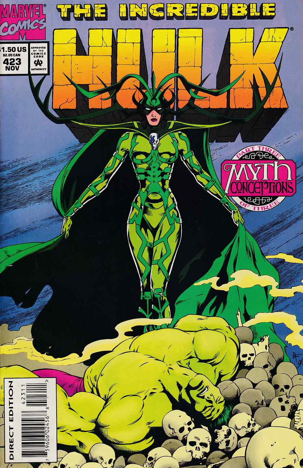 Incredible Hulk #423 Very Fine (8.0) [Marvel Comic] LARGE