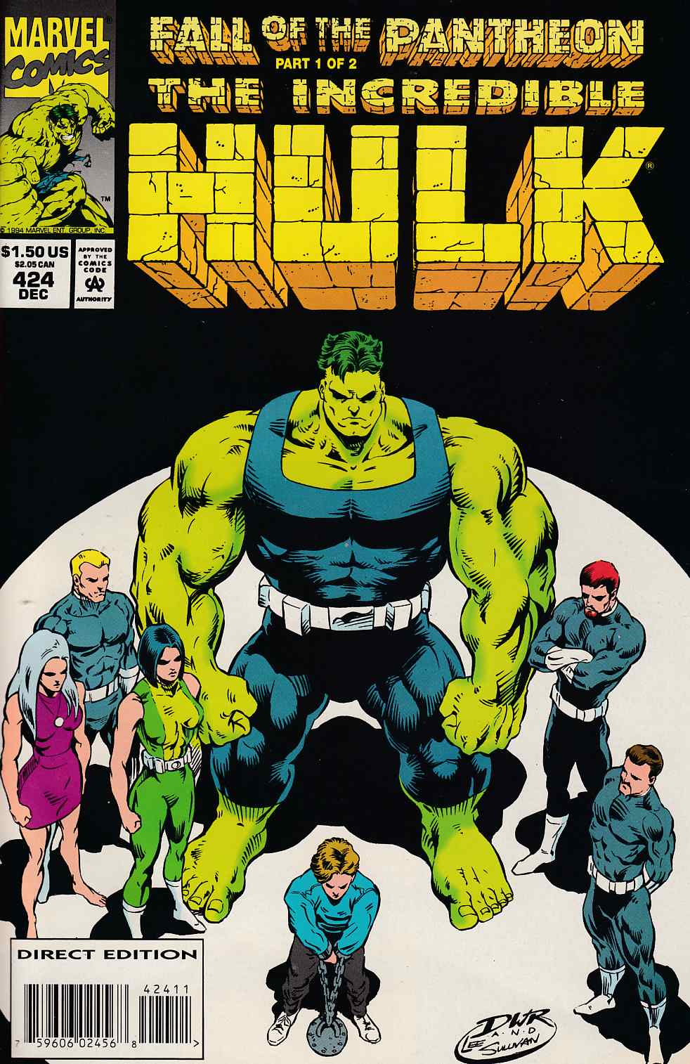 Incredible Hulk #424 Very Fine (8.0) [Marvel Comic] LARGE