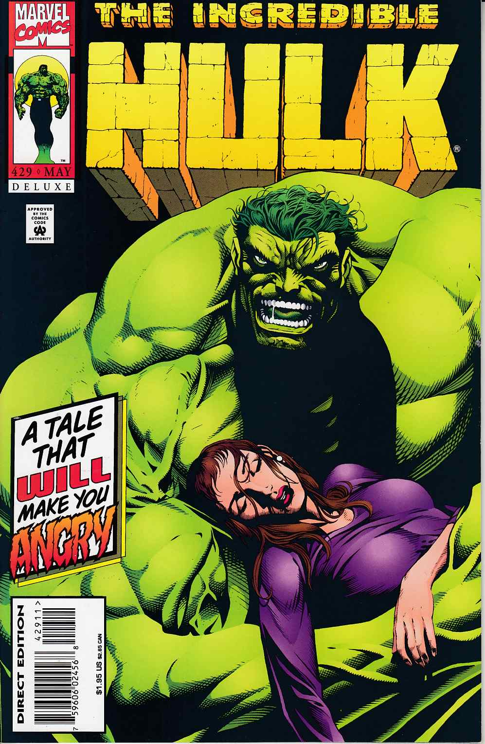 Incredible Hulk #429 Very Fine (8.0) [Marvel Comic] THUMBNAIL