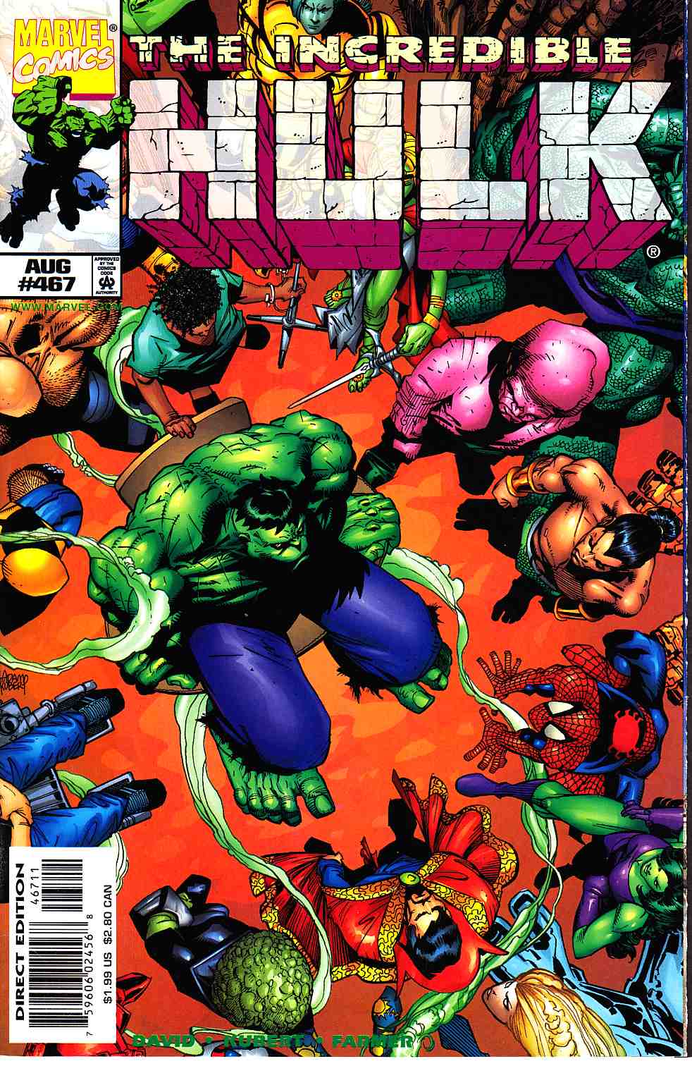 Incredible Hulk #467 Near Mint (9.4) [Marvel Comic] THUMBNAIL