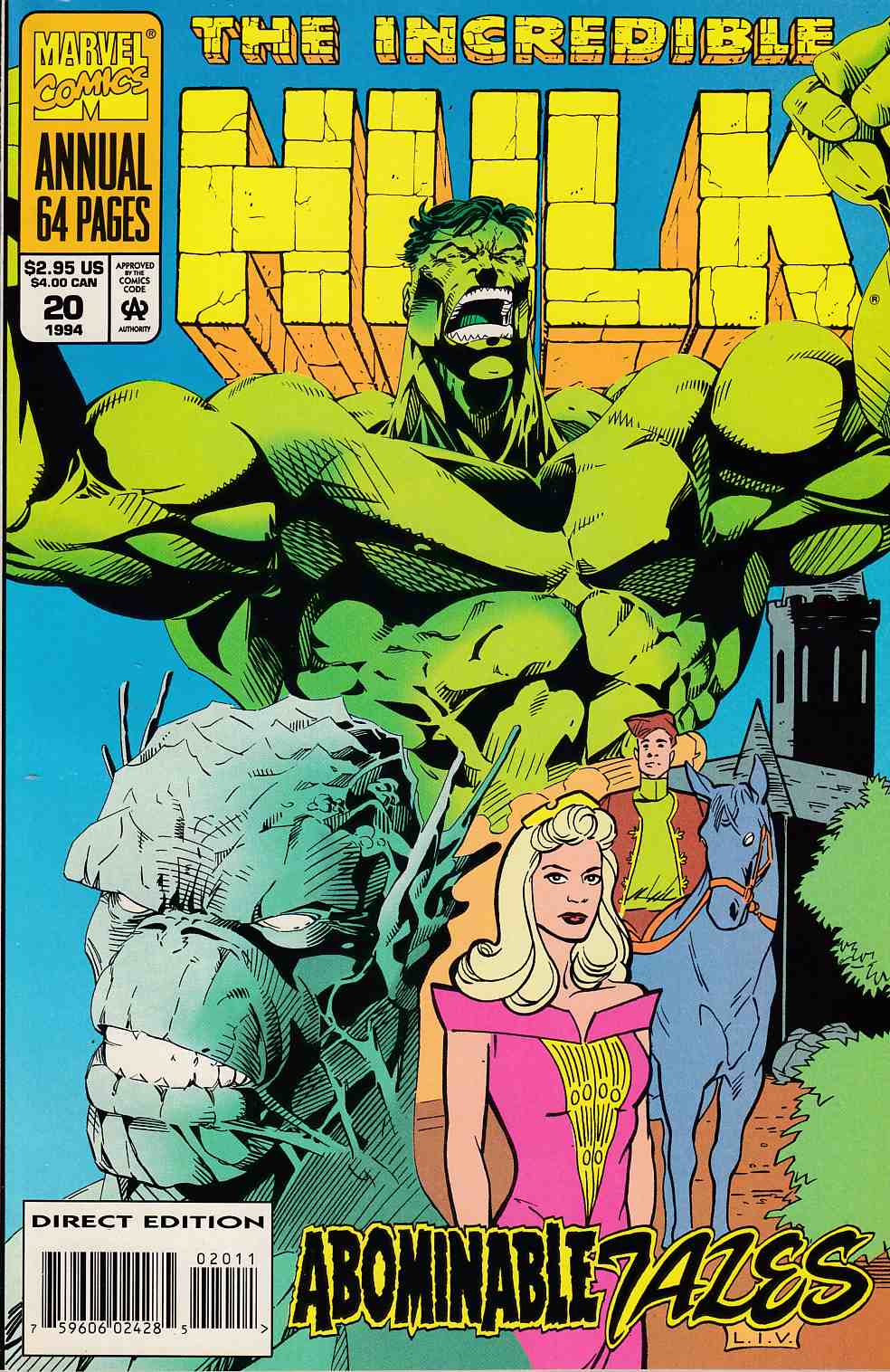Incredible Hulk Annual #20 Very Fine (8.0) [Marvel Comic] THUMBNAIL