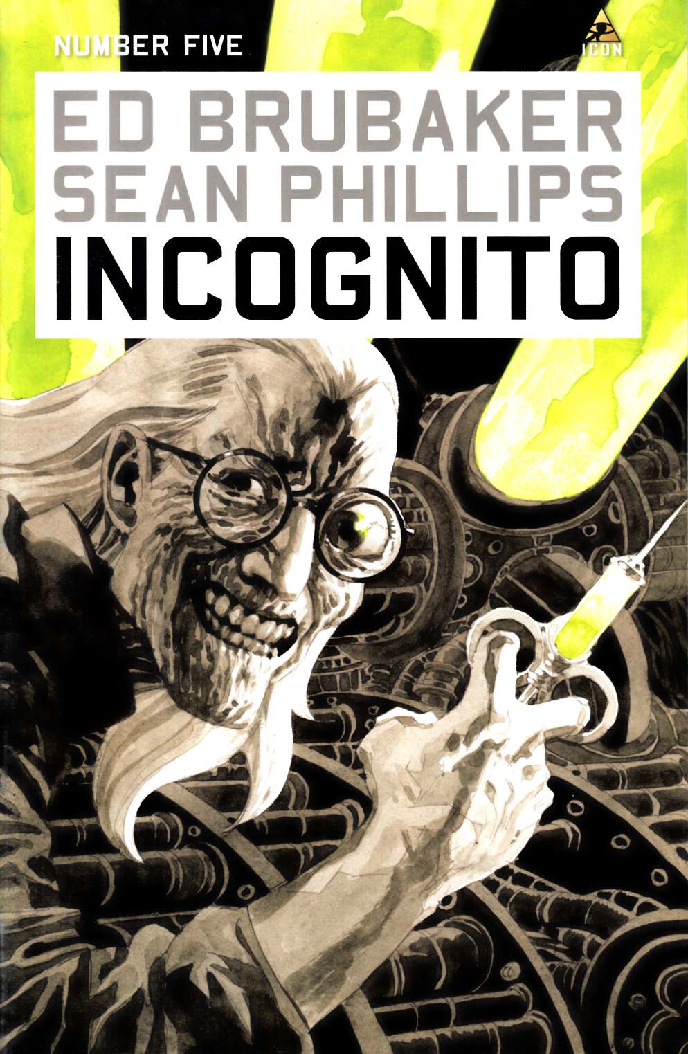 Incognito #5 Near Mint (9.4) [Marvel Comic] THUMBNAIL