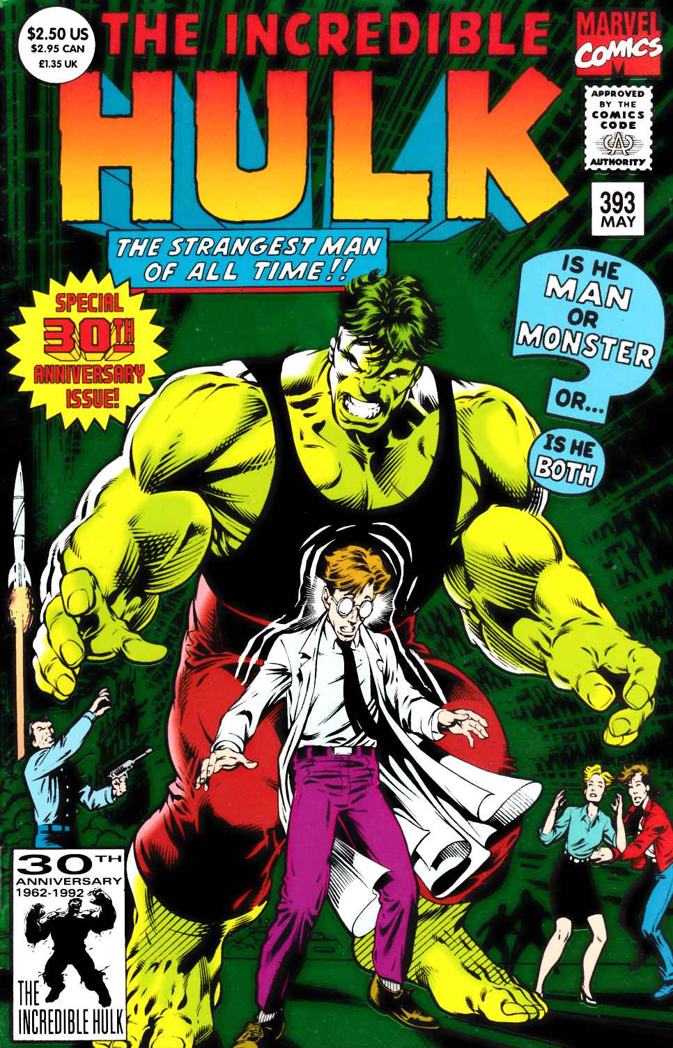 Incredible Hulk #393 Near Mint (9.4) [Marvel Comic] THUMBNAIL