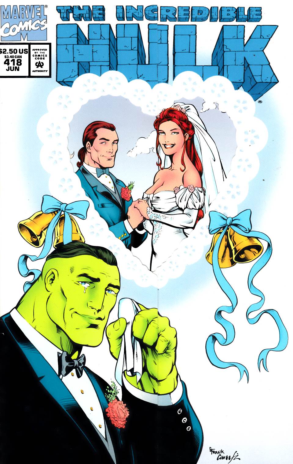 Incredible Hulk #418 Very Fine (8.0) [Marvel Comic] THUMBNAIL