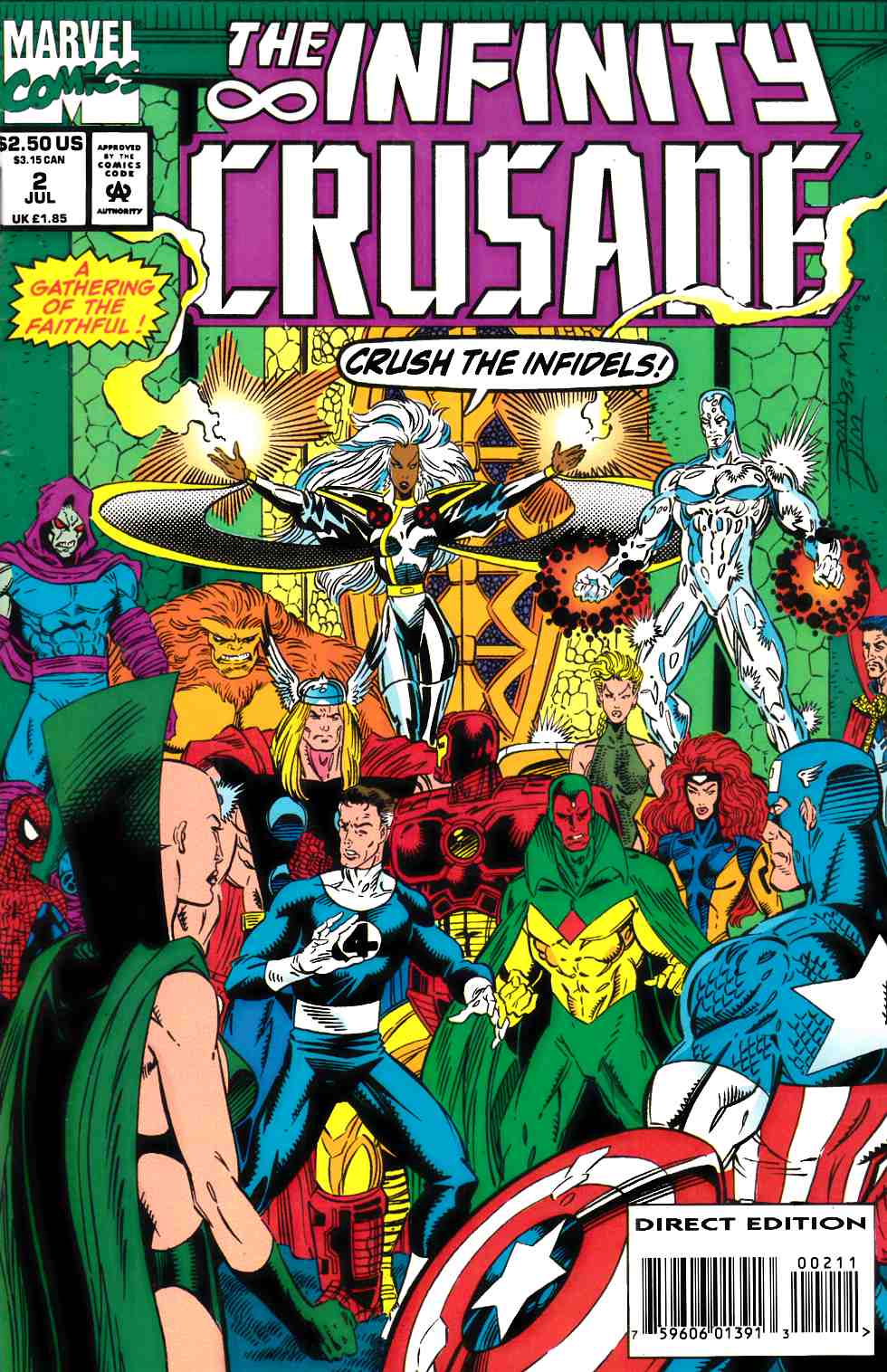 Infinity Crusade #2 Very Fine (8.0) [Marvel Comic] THUMBNAIL