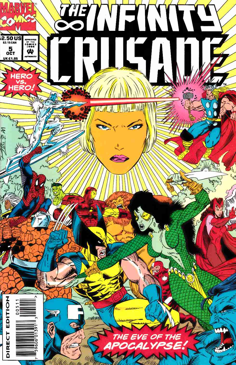 Infinity Crusade #5 Very Fine (8.0) [Marvel Comic] LARGE