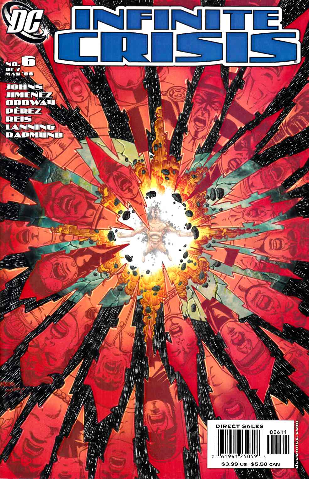 Infinite Crisis #6 Cover B Near Mint (9.4) [DC Comic] LARGE